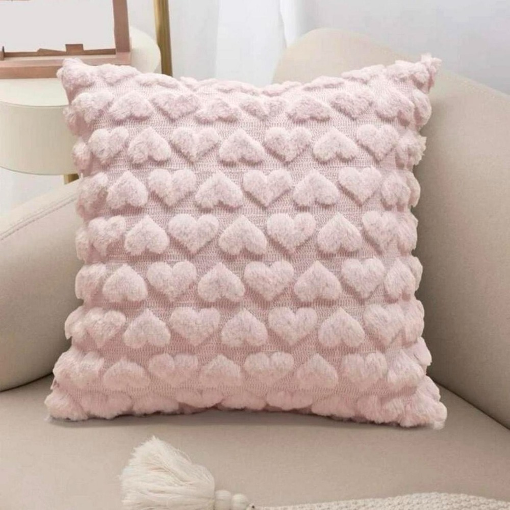 SHEIN Decor-home-accesories pillow cover soft and pink